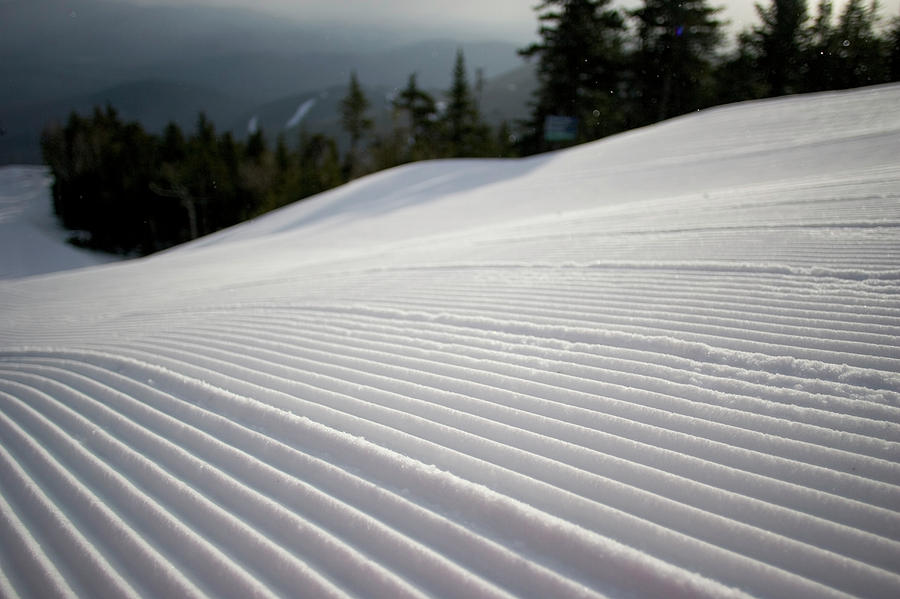 Untracked Corduroy On A Trail At Sunday Photograph by David McLain Untracked Corduroy On A Trail At Sunday Photograph by David McLain