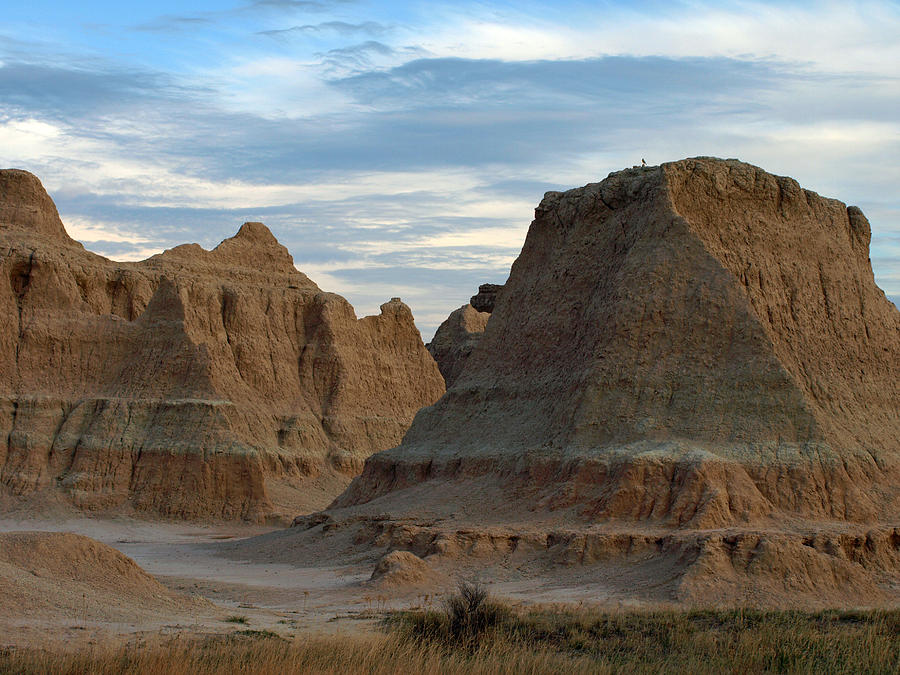 Unusual Formations of the Badlands Photograph by James Peterson