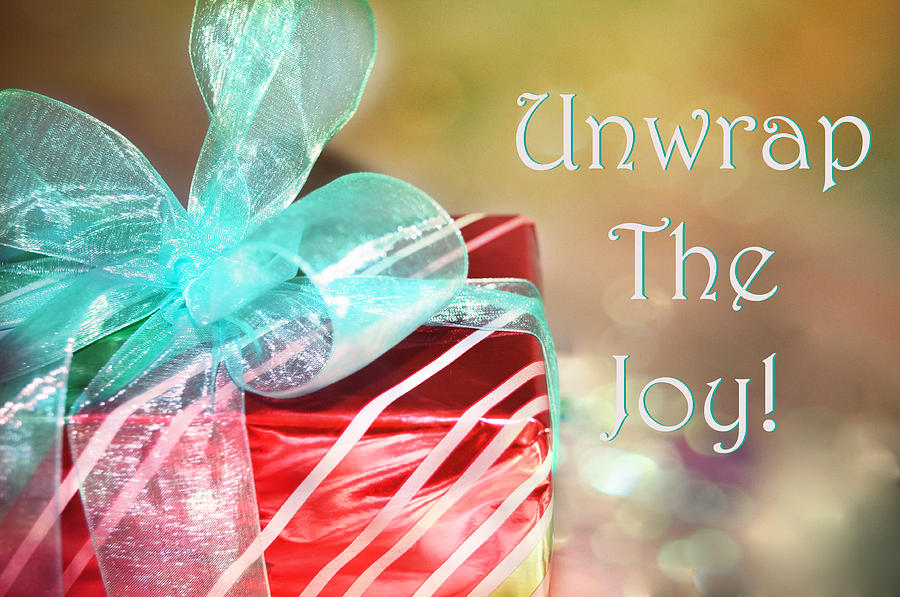 Unwrap The Joy Photograph by Paulette B Wright