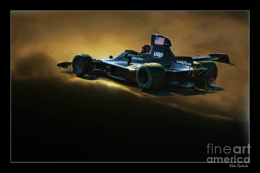 Uop Shadow f1 Car Photograph by Blake Richards