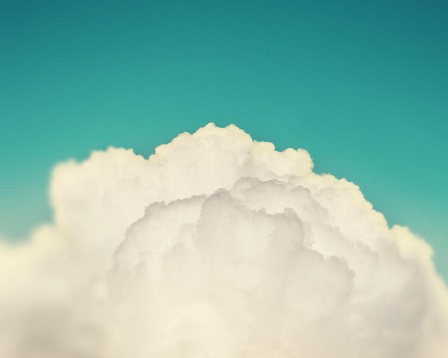 Cloud Photograph - Up Above the Clouds by Amy Tyler