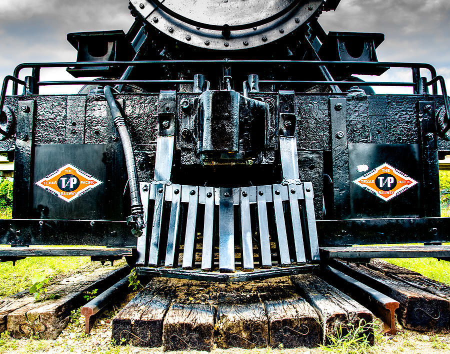 Train Photograph - Up in my grill by Geoff Mckay