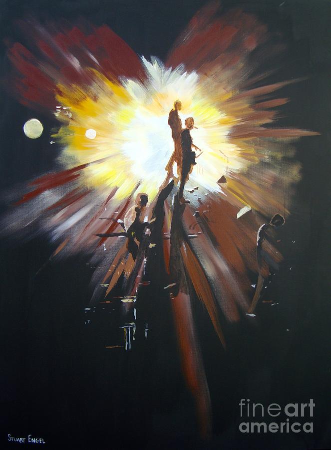 Up In The Wings Painting by Stuart Engel
