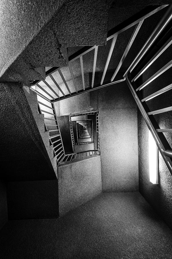 Up or Down Staircase Photograph by Everet Regal