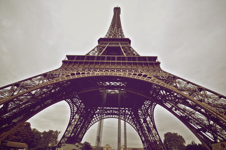 Up the Eiffel Photograph by Matt MacMillan