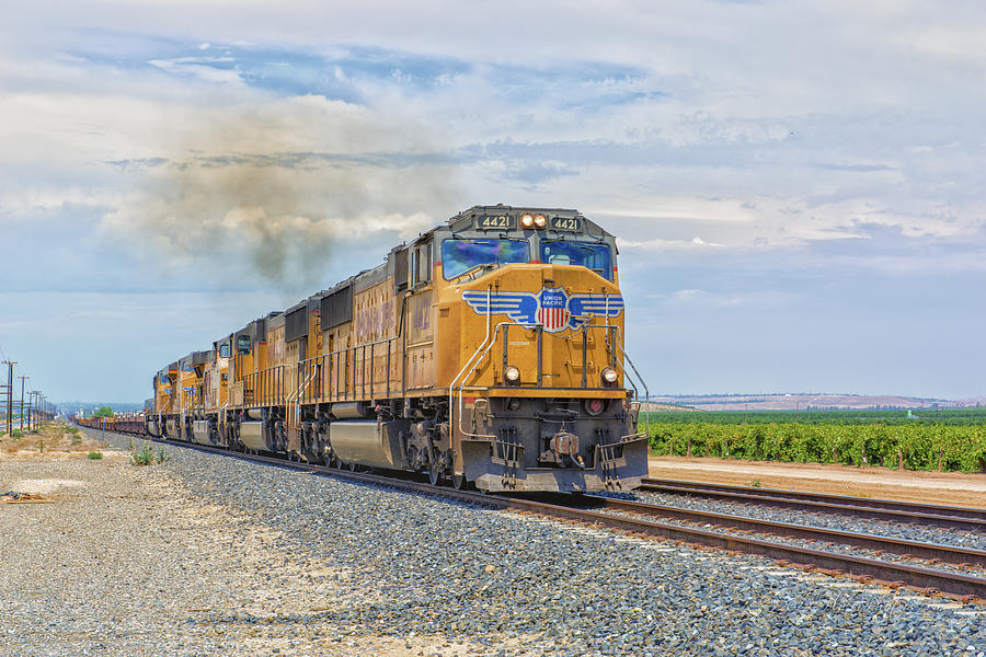 Bakersfield Photograph - Up4421 by Jim Thompson