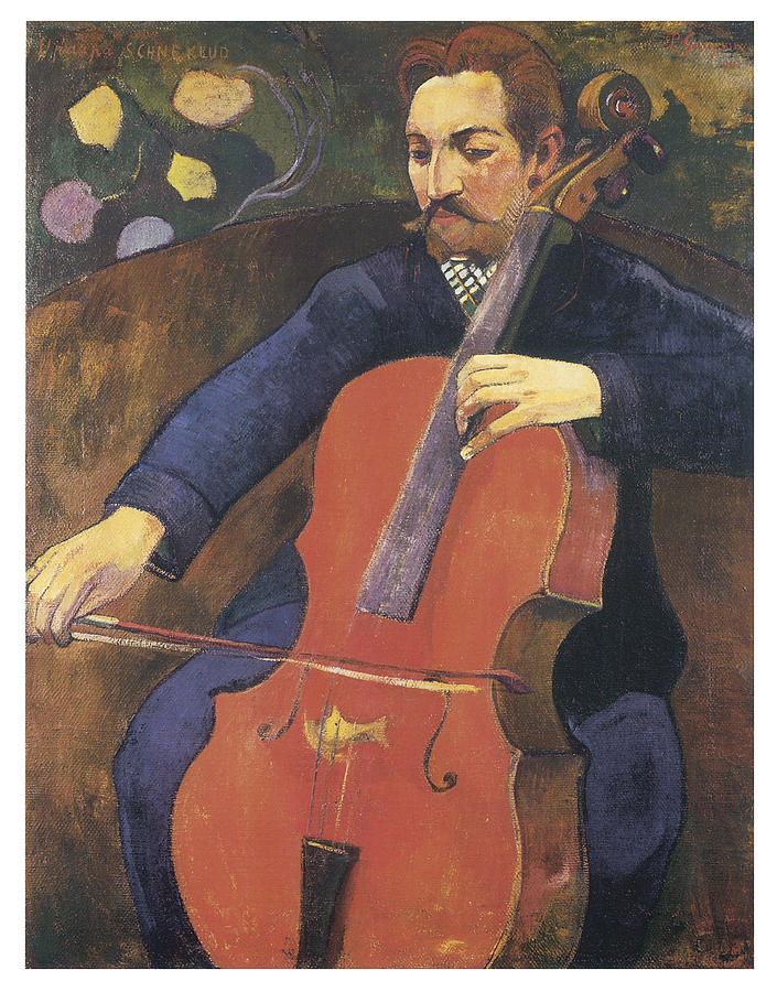 Paul Gauguin Painting - Upaupa Schneklud by Paul Gauguin