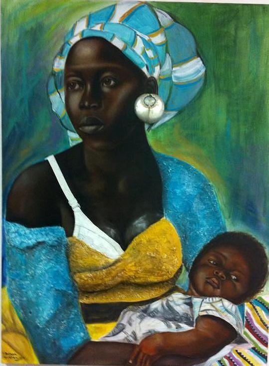 Upholding Dignity Painting by Shonna McDaniels - Fine Art America