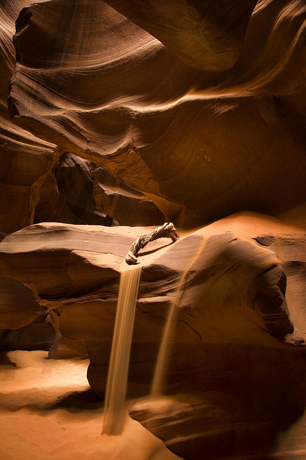 Upper Antelope Canyon  Photograph by Diana Powell