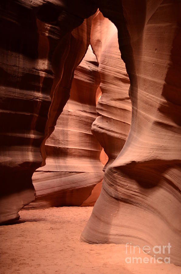 Upper Antelope Canyon in Arizona Photograph by DejaVu Designs
