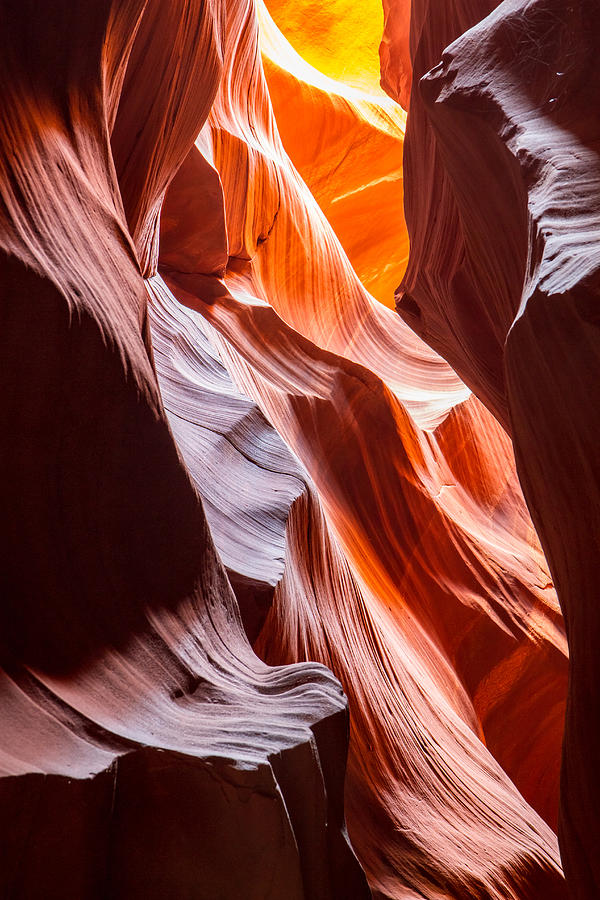 Upper Antelope slot canyon abstract Photograph by Pierre Leclerc Photography