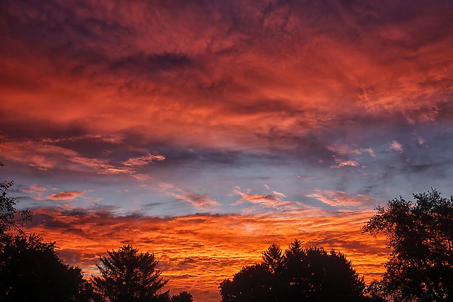 Upper Arlington Sunrise Photograph by Beth Akerman - Fine Art America