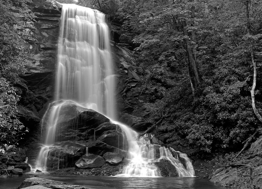 Image result for black and white waterfall