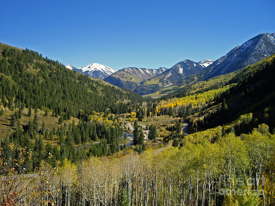 Upper Crystal River Valley Photograph by Eric Rundle
