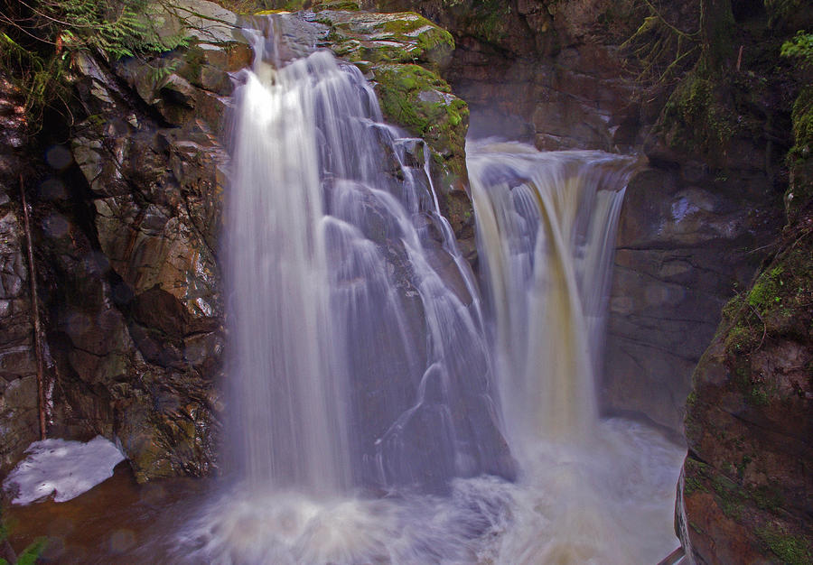 Waterfall Photograph - Upper Cypress Falls by David Oberman