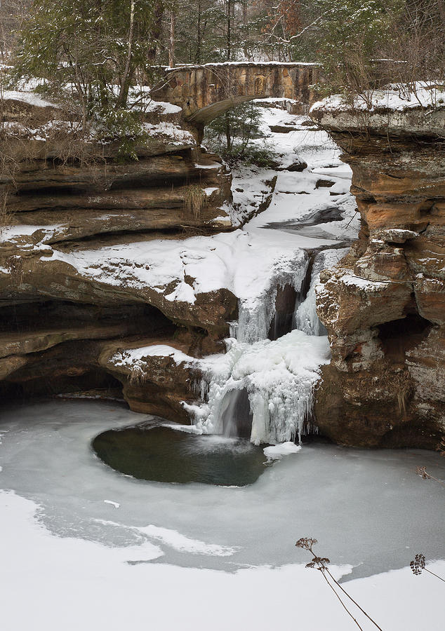 Upper Falls At Old Mans Cave Photograph by Dale Kincaid Upper Falls At Old Mans Cave Photograph by Dale Kincaid