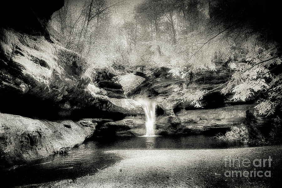 Upper Falls Old Mans Cave in Infrared Photograph by Robert Gardner Upper Falls Old Mans Cave in Infrared Photograph by Robert Gardner
