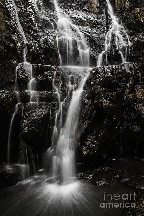 Upper Glen Alpine Falls Photograph by Mitch Shindelbower