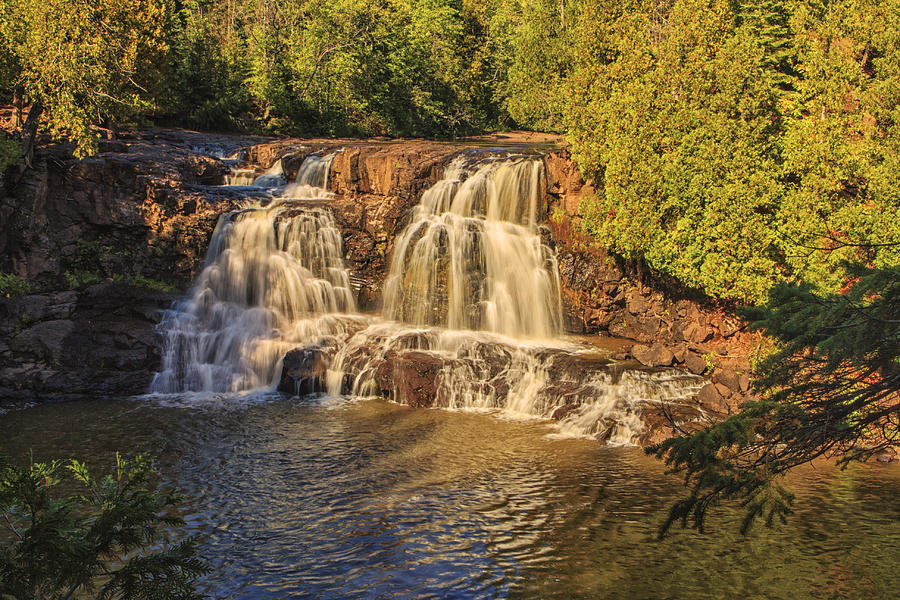 Upper Gooseberry Falls Photograph By Allen Utzig - Fine Art America