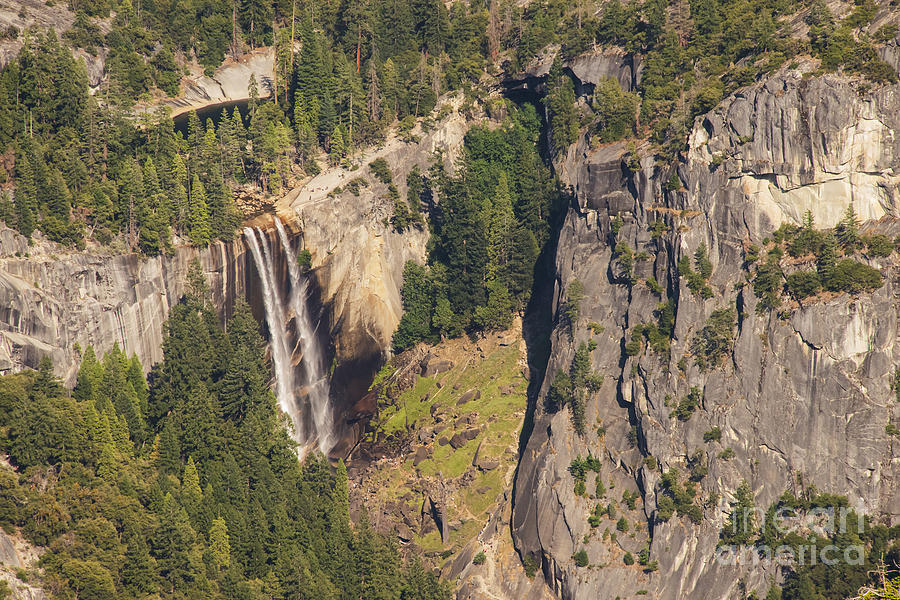 Upper Pool and Vernal Falls Photograph by Bob Phillips