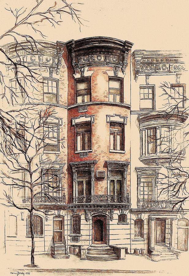 Upper West Side Painting by Nancy Brody
