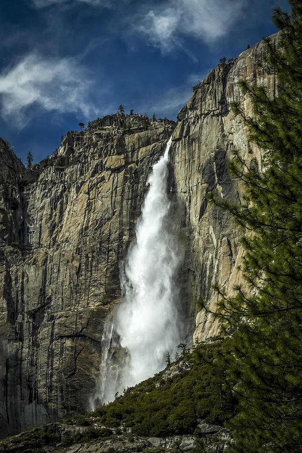 Upper Yosemite Fall Photograph by Eduard Moldoveanu