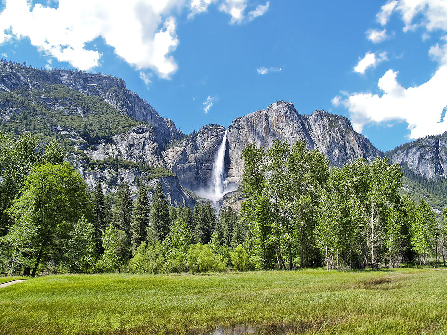 Yosemite National Park Photograph - Upper Yosemite Falls by Philip Tolok