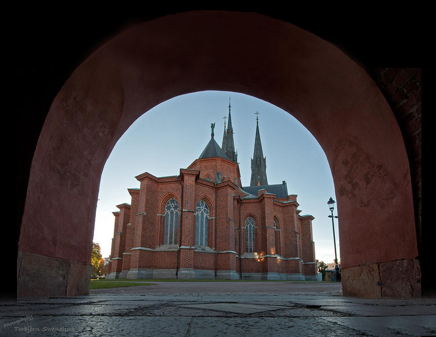 Uppsala Cathedrals east side Photograph by Torbjorn Swenelius