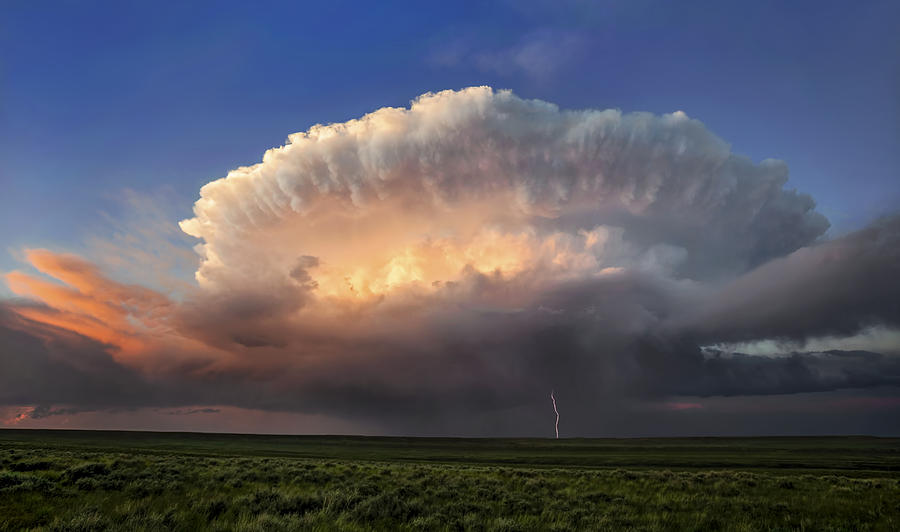 Uprising - Big Sky Montana Thunderstorm Photograph by Douglas Berry