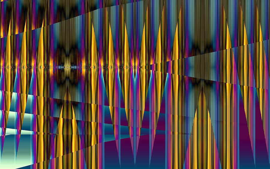 UPs and DOWNs Abstract Digital Art by Maciek Froncisz