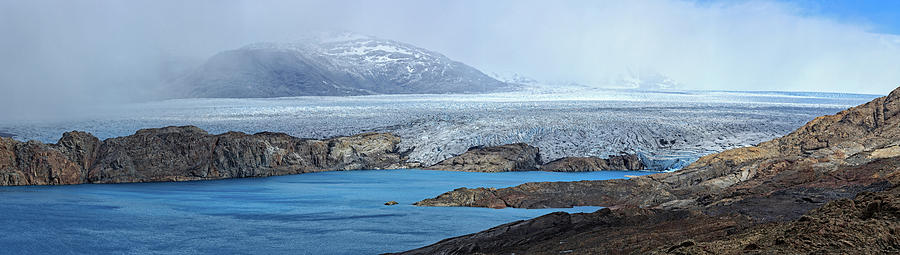 Nature Photograph - Upsala Glacier And Lago Argentino, Los by Panoramic Images