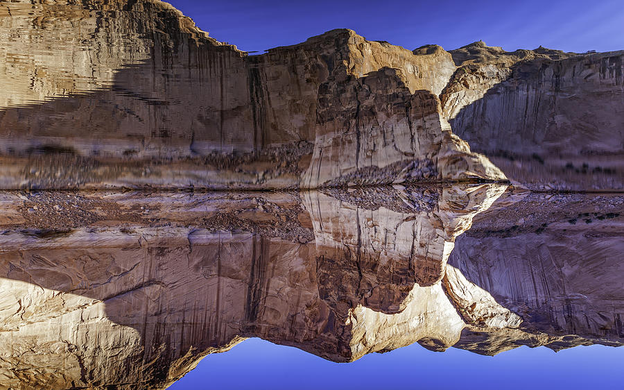 Upside Down In Lost Canyon Photograph by David Wagner