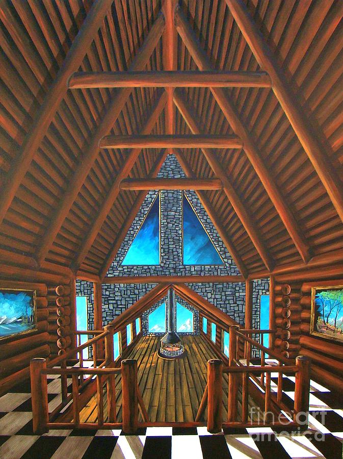 Upstairs Dream Painting by Steven Lebron Langston