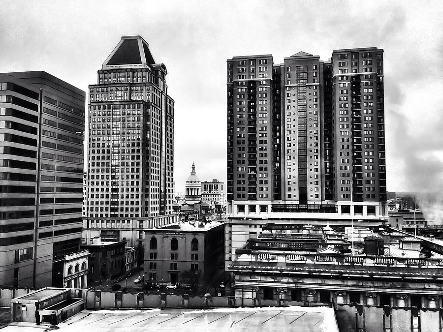 Uptown Baltimore Photograph by Chris Montcalmo
