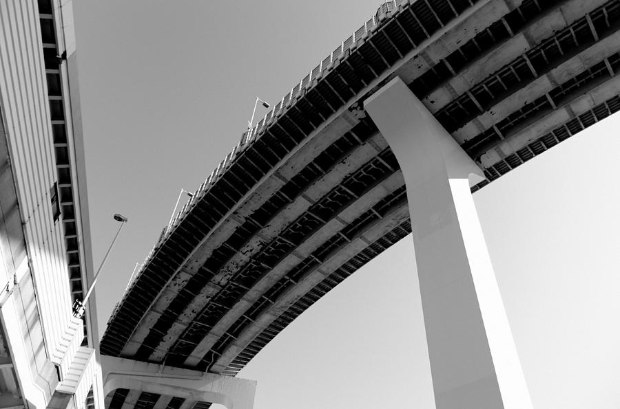 Upward View Of Bridge Photograph by Sner3jp