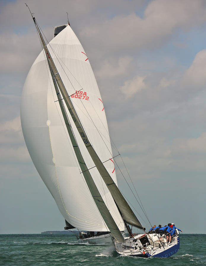 Upwind Downwind Photograph by Steven Lapkin