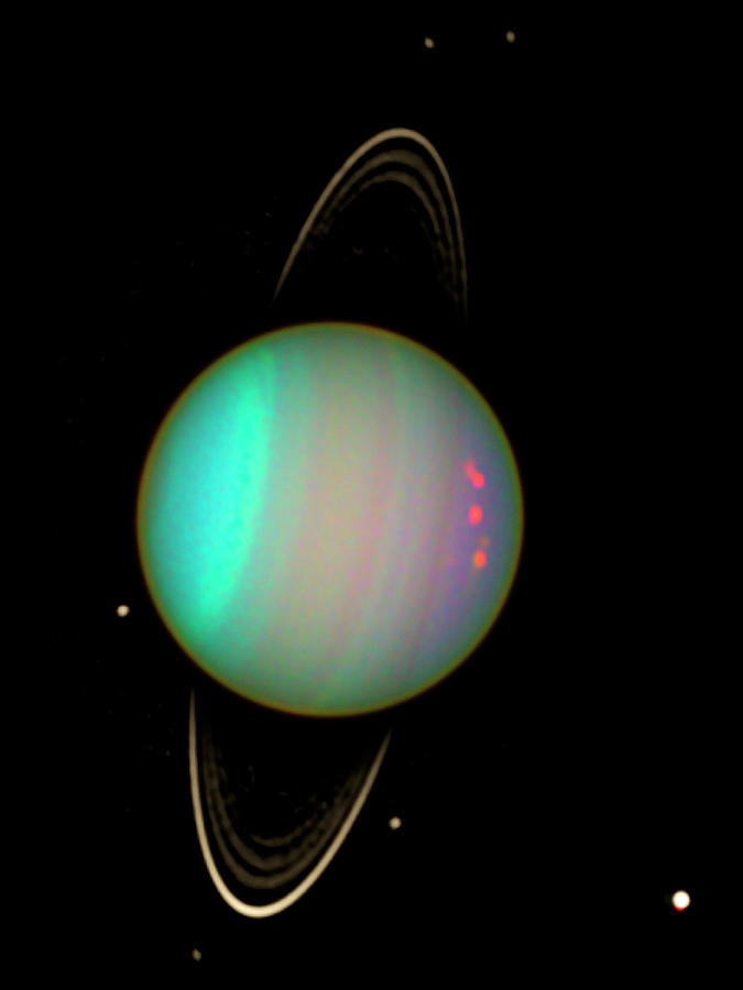 Uranus Photograph by Nasaesastscie.karkoschka, U.arizona