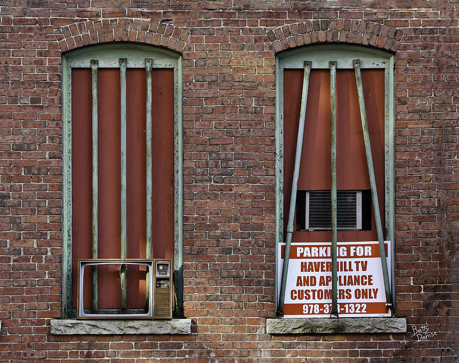 Sign Photograph - Urban Advertising by Betty Denise