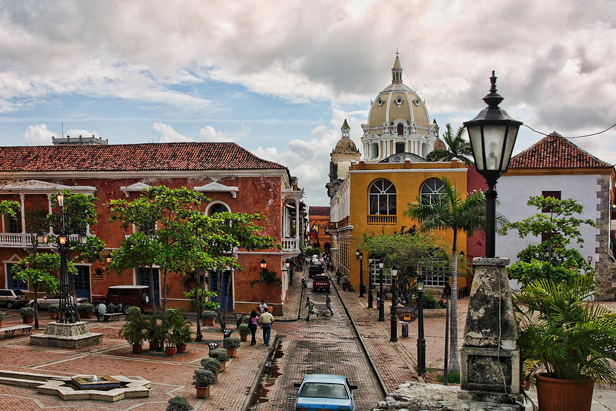 Urban Architecture of Cartagena Photograph by Linda Phelps