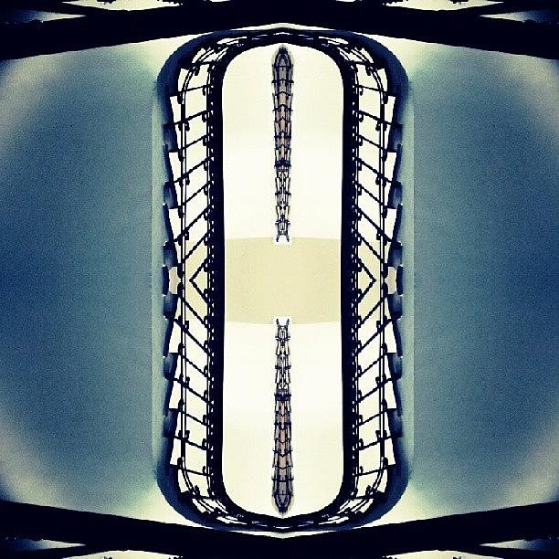 Abstract Photograph - #urban #art #lookingup #abstract #style by Davide Rizzo