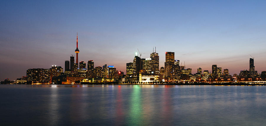 Urban Beauty - Toronto Skyline Photograph by Laura Tucker