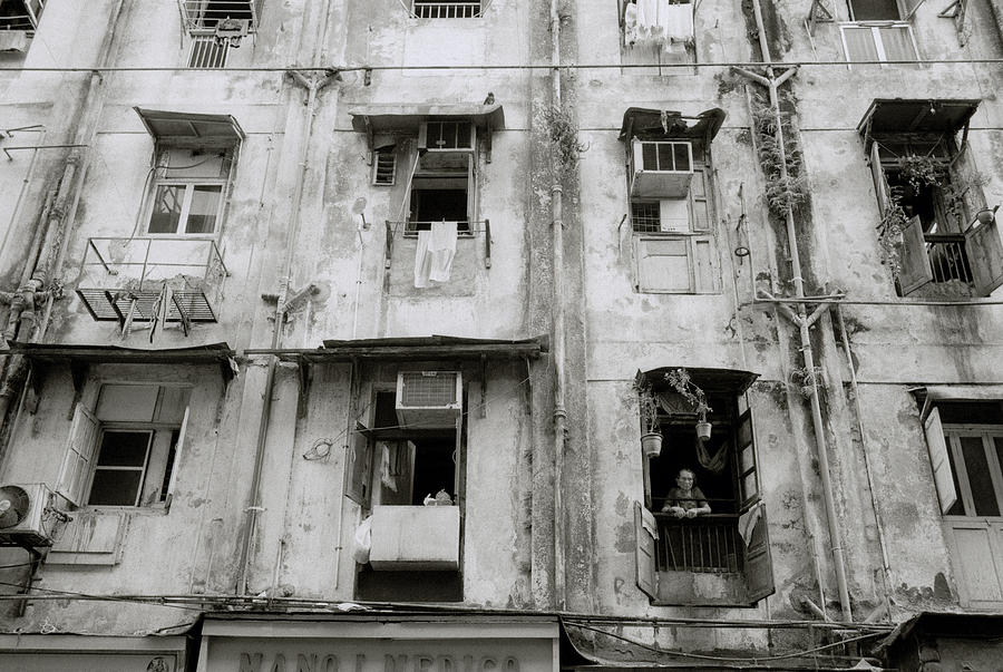 Housing In Urban Bombay Photograph by Shaun Higson