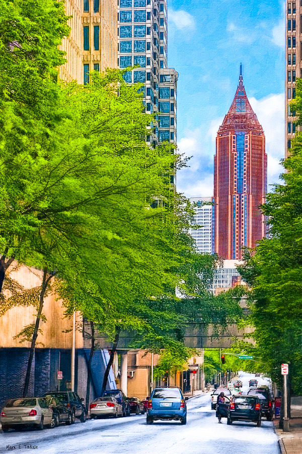Urban Canyons Of Atlanta Photograph by Mark Tisdale