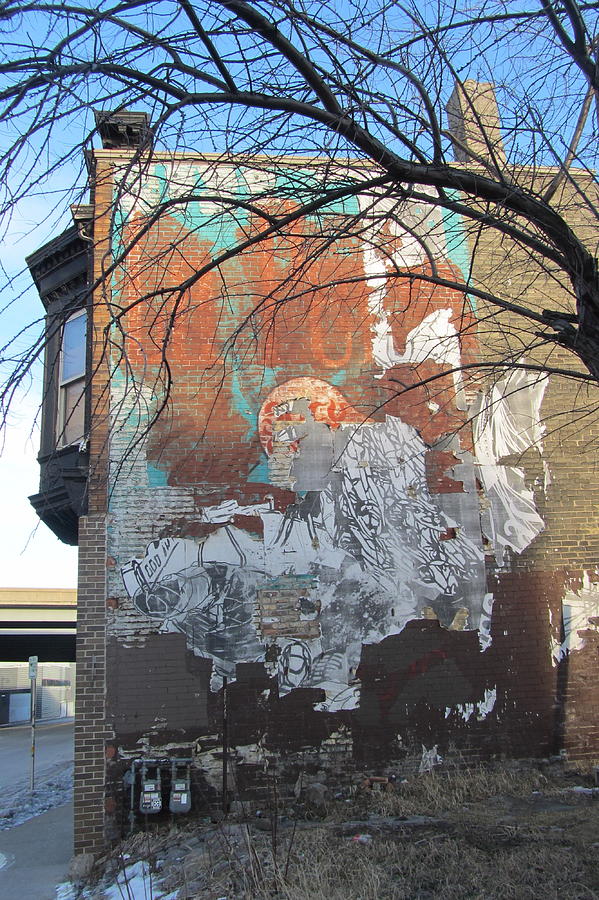 Urban Decay Mural Wall 4 Photograph by Anita Burgermeister