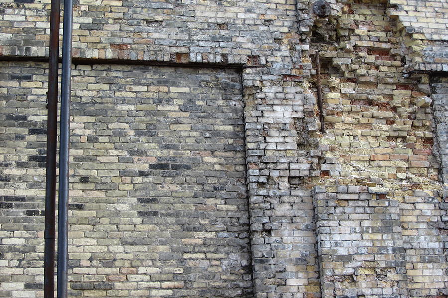 Urban Decay Pabst Brick Photograph by Anita Burgermeister