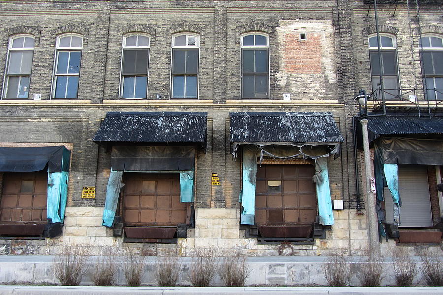 Urban Decay Pabst Docks and Awnings Photograph by Anita Burgermeister