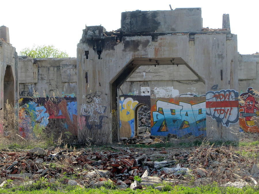 Urban Decay Solvay Ruins 1 Photograph by Anita Burgermeister