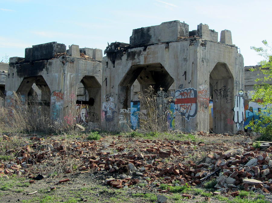Urban Decay Solvay Ruins 2 Photograph by Anita Burgermeister