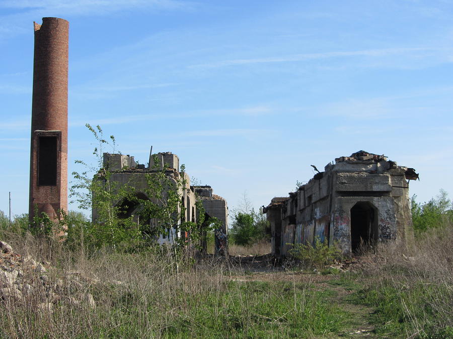 Urban Decay Solvay Ruins 3 Photograph by Anita Burgermeister
