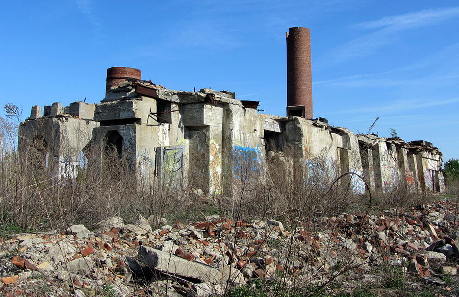 Urban Decay Solvay Ruins 5 Photograph by Anita Burgermeister